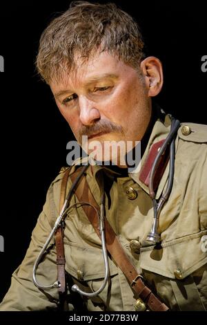 Gallipoli: The Scale of Our war ist eine Zusammenarbeit zwischen dem Te Papa Museum in Wellington und den Weta Workshops, Neuseeland. Stockfoto