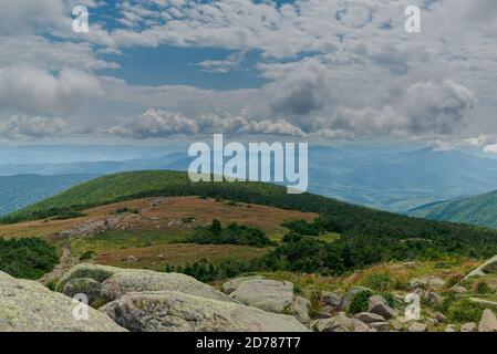 Sommer auf Mount Moosilauke Stockfoto