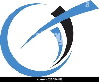 Illustration Buchstabe TI Vektor mit abstrakter Grafik. Kreativbrief TI. Vektorgrafik EPS.8 EPS.10 Stock Vektor