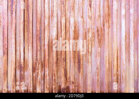 Rostige Wellblech Metall Textur Stockfoto