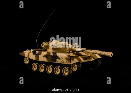 Modell eines deutschen Tank Stockfoto