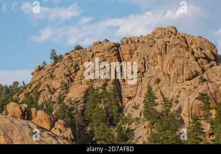 Lumpy Ridge, Rocky Mountain NP, CO, USA, von Bruce Montagne/Dembinsky Photo Assoc Stockfoto