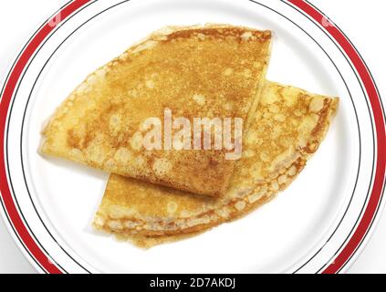 PFANNKUCHEN, KONZEPT MARIÄ LICHTMESS Stockfoto