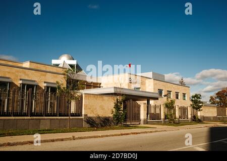 Ottawa, Ontario, Kanada - 8. Oktober 2020: Botschaft der Vereinigten Arabischen Emirate in Ottawa, Kanada. Stockfoto