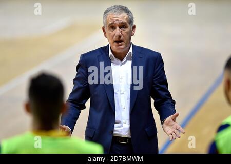 Barcelona, Spanien. Oktober 2020. Andreu plaza des FC Barcelona während des LNFS-Spiels zwischen FC Barcelona und Inter FS im Palau Blaugrana am 21. Oktober 2020 in Barcelona, Spanien. Bild: Dax Images/Alamy Live News Stockfoto