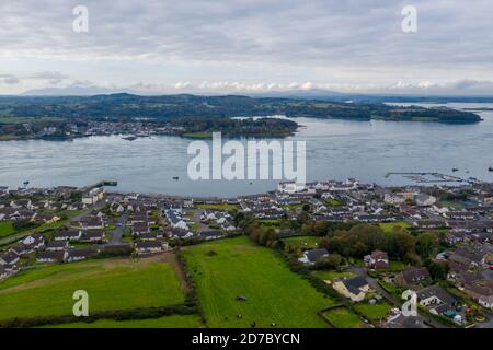 Das Dorf Portaferry in Nordirland Stockfoto