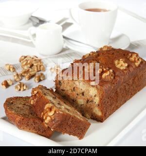 Karotten-Laib-Kuchen Stockfoto