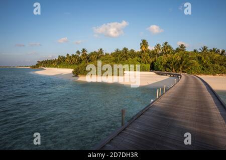 Como Maalifushi; Thaa Atoll; Malediven Stockfoto