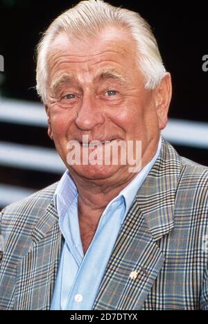 Heinz Sielmann, deutscher Tierfilmer, Kameramann, Produzent und Publizist, Deutschland um 1995. Stockfoto