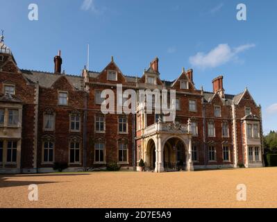 Sandringham House, Norfolk, East Anglia, England, Großbritannien. Stockfoto