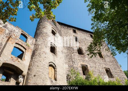 Schloss Świny, Gmina Bolków, im Kreis Jawor, Woiwodschaft Niederschlesien, im Südwesten Polens Stockfoto