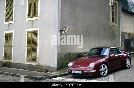 1995 Porsche 911 Turbo Stockfoto