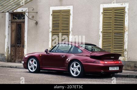 1995 Porsche 911 Turbo Stockfoto