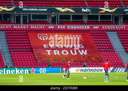 EINDHOVEN, 22-10-2020, Philips Stadion, Stadion des PSV, Europa League Saison 2020-2021. PSV - Granada. stadionübersicht Credit: Pro Shots/Alamy Live News Stockfoto