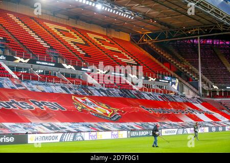 EINDHOVEN, 22-10-2020 , Philips Stadion, Stadion des PSV, Europa League Saison 2020-2021. PSV - Granada. stadionübersicht Stockfoto