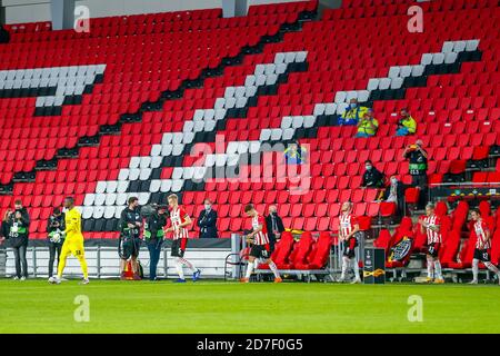 EINDHOVEN, 22-10-2020 , Philips Stadion, Stadion des PSV, Europa League Saison 2020-2021. PSV - Granada. Spieler auf dem Spielfeld Stockfoto