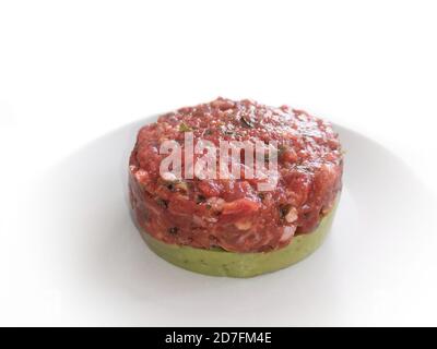 Hausgemachte typisch spanische Küche mit mediterraner Küche Stockfoto