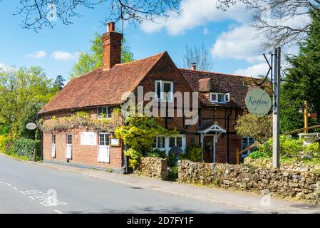 Kingham's Restaurant im Surrey Hills Dorf Shere, Surrey, England, Großbritannien Stockfoto