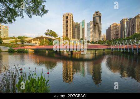 Maple Garden neben dem Taiwan Boulevard in Taichung, taiwan Stockfoto