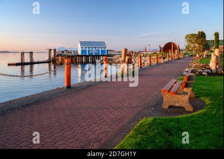 SIDNEY, KANADA - 12. Mai 2019: Fischmarkt in Sidney, Vancouver Island, BC Kanada Stockfoto