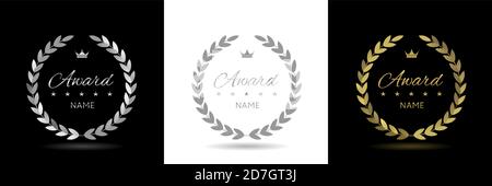 Award-Icon-set Stock Vektor
