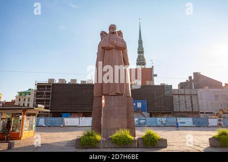 Lettisches Denkmal für die Schützen in Riga, Lettland Stockfoto