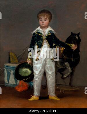 Jose Costa y Bonells, genannt Pepito, Francisco Goya, um 1810, Metropolitan Museum of Art, Manhattan, New York City, USA, Nordamerika Stockfoto