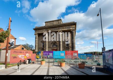 Laufende Arbeiten am HS2-Projekt, Curzon Street Station, Birmingham, Großbritannien Stockfoto