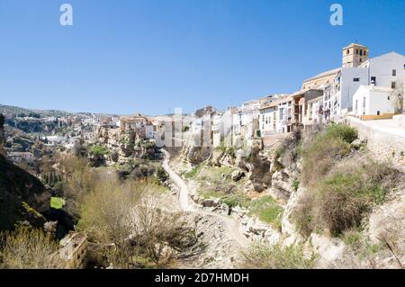 Gebäude in Alhama de Granada, Andalusien, Spanien Stockfoto