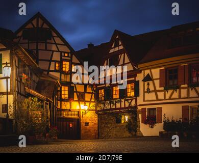 Fachwerkhaus in Rottenburg am Neckar Stockfoto