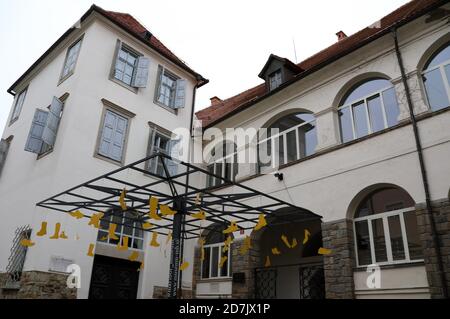 Regionalmuseum Maribor Stockfoto