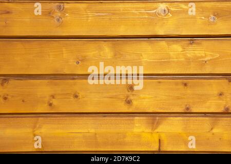 Hintergrund aus hellgelben Holzbrettern Textur. Stockfoto