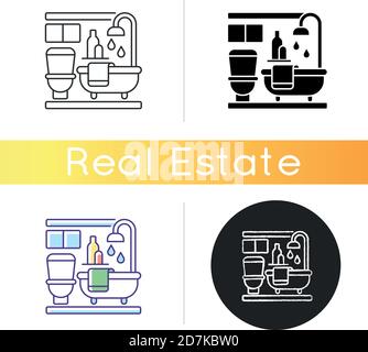 Badesymbol Stock Vektor