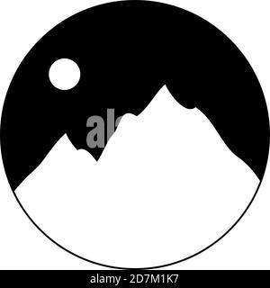 Natur Symbol Linie Symbol. Isolierte Landwirtschaft Element im trendigen Stil. Stock Vektor