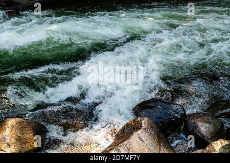 Wildwasser Preserve Minden Hills Algonquin Highlands Ontario Kanada im Sommer Stockfoto