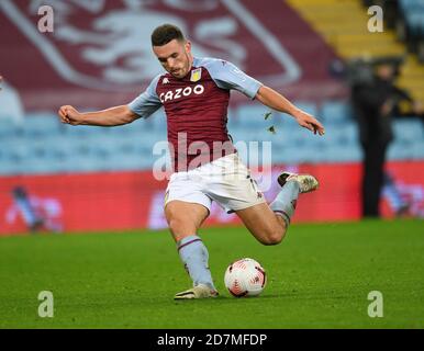 Birmingham , England, 23. Oktober 2020 John McGinn der Aston Villa gegen Leeds United Premier League. Kredit : Mark Pain / Alamy Live Nachrichten Stockfoto