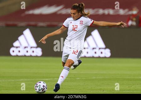 Sevilla, Spanien. Oktober 2020. Patri Guijarro aus Spanien während des UEFA Women's EURO 2022 Qualifier Matches zwischen Spanien Frauen und Tschechien Frauen im Estadio de La Cartuja am 23. Oktober 2020 in Sevilla, Spanien Credit: DAX Images/Alamy Live News Stockfoto