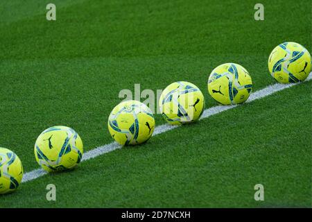 Barcelona, Spanien. Okt. 2020. Spanisches Fußballspiel La Liga Barcelona gegen Real Madrid im Camp Nou Stadion, Barcelona, 24. Oktober 2020 La Liga/Cordon Pressequelle: CORDON PRESS/Alamy Live News Stockfoto