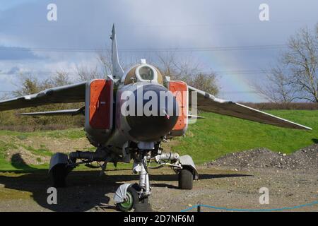 Mikoyan Gurevich, Mig 23 Stockfoto