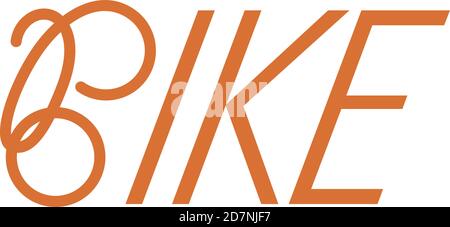 Fahrrad Logo Icon Design Stock Vektor