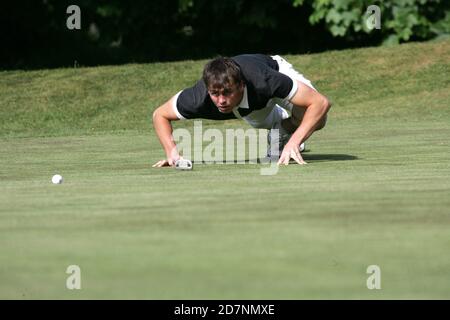 Belleisle Golf Club Golf Week Compettion, Ayr, Ayrshire, Schottland, Großbritannien. Jährliche Veranstaltung, die vom South Ayrshire Council auf dem Parkland Course gesponsert wird. Stockfoto