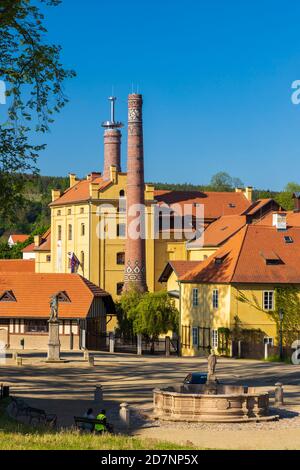 Zisterzienserkloster Plasy in Westböhmen, Tschechische Republik Stockfoto