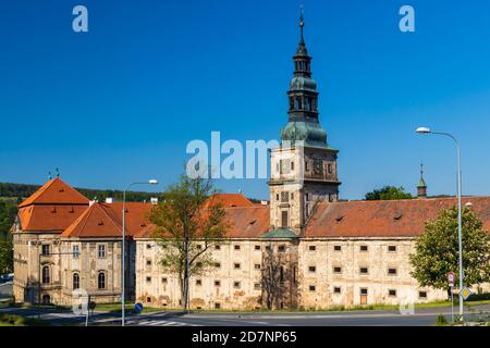 Zisterzienserkloster Plasy in Westböhmen, Tschechische Republik Stockfoto