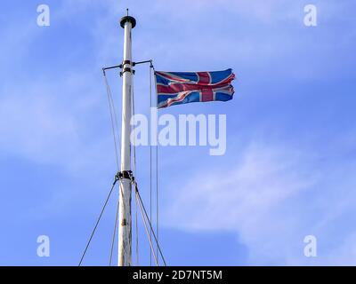 Languard Fort an der Küste von Felixstowe, Suffolk, Großbritannien Stockfoto