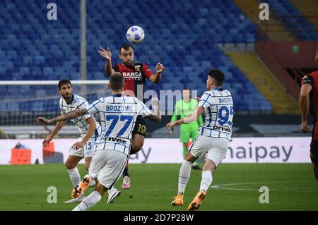 Genua, Italien. Okt. 2020. Goran Pandev (Genua) während Genua CFC vs FC Internazionale, italienische Fußballserie EIN Spiel in Genua, Italien, Oktober 24 2020 Kredit: Unabhängige Fotoagentur/Alamy Live News Stockfoto