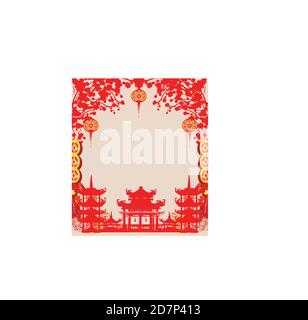 Mid-Autumn Festival für Chinese New Year Stock Vektor