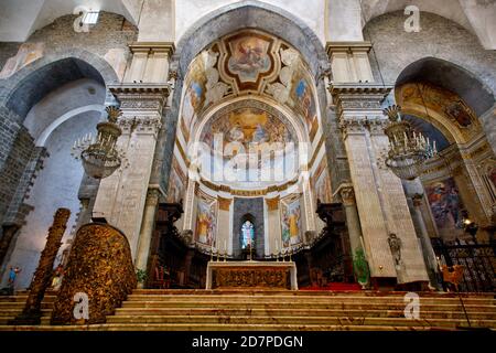 Kathedrale von Catania (Kathedrale von Saint Agatha). Catania, Sizilien, Italien Stockfoto