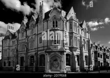 The Corpus Clock, Taylor Library, Corpus Christi College, University of Cambridge, Cambridgeshire, England Stockfoto