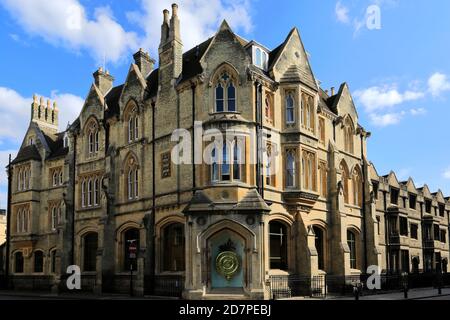 The Corpus Clock, Taylor Library, Corpus Christi College, University of Cambridge, Cambridgeshire, England Stockfoto