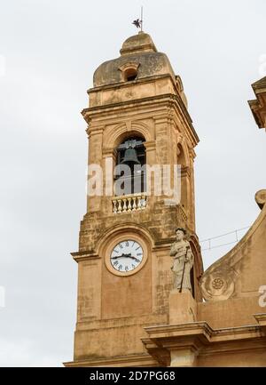Kirche Santa Maria Santissima delle Grazie in Terrasini, Provinz Palermo, Sizilien, Italien Stockfoto